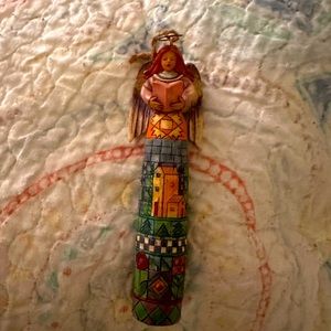 Jim Shore Caroling Angel Ornament 2004 - Like New